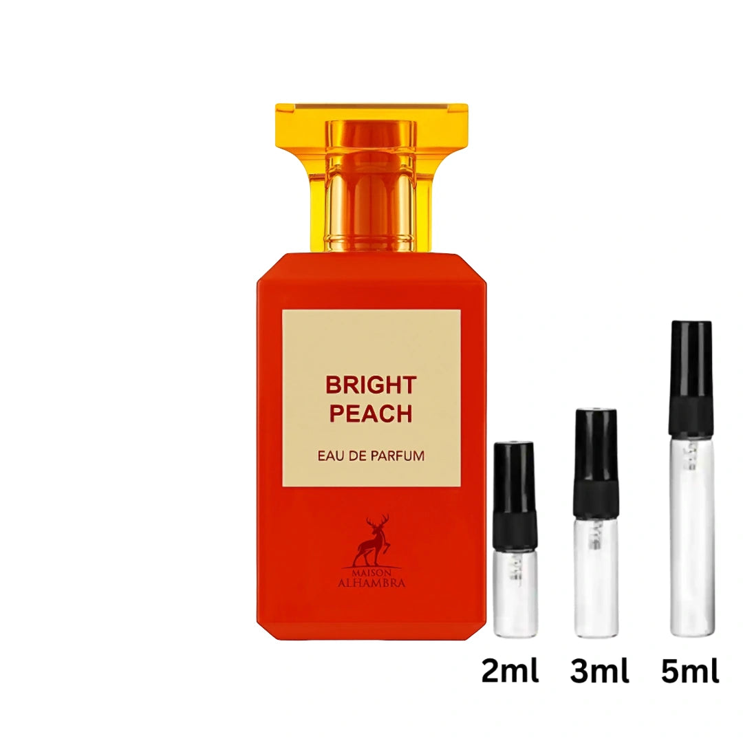 Bright Peach - Maison Alhambra - Decant Sample Probe - 2ml, 3ml, 5ml