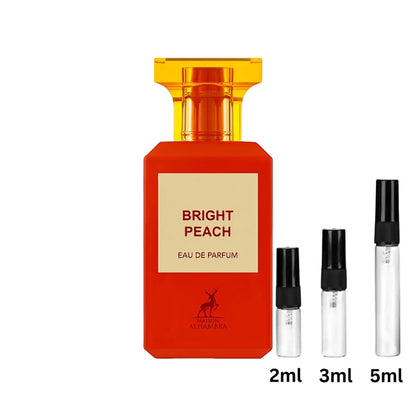 Bright Peach - Maison Alhambra - Decant Sample Probe - 2ml, 3ml, 5ml