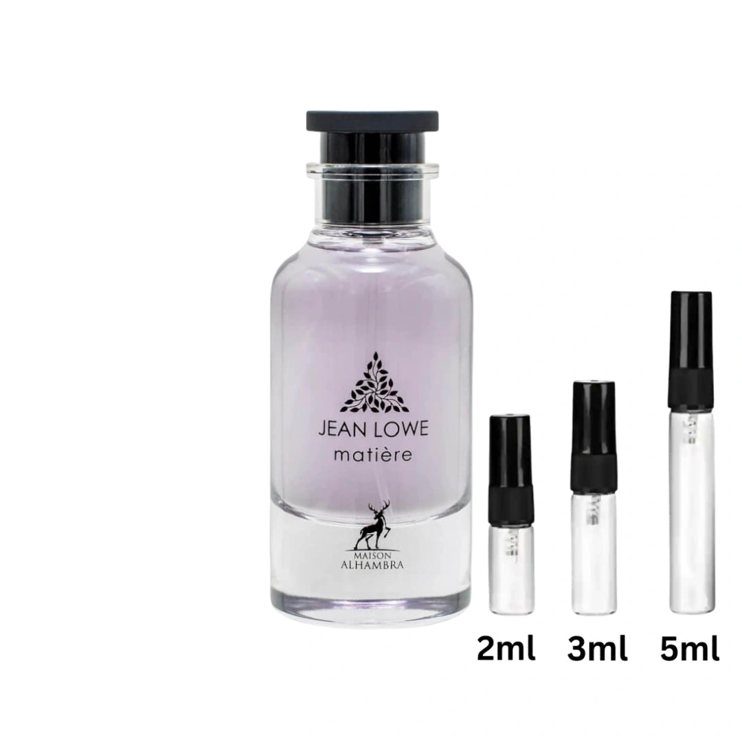 Jean Lowe Matière - Maison Alhambra - Decant Sample Probe - 2ml, 3ml, 5ml