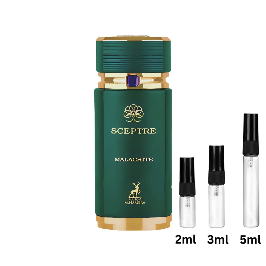 Sceptre Malachite - Maison Alhambra - Decant Sample Probe - 2ml, 3ml, 5ml
