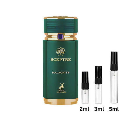 Sceptre Malachite - Maison Alhambra - Decant Sample Probe - 2ml, 3ml, 5ml