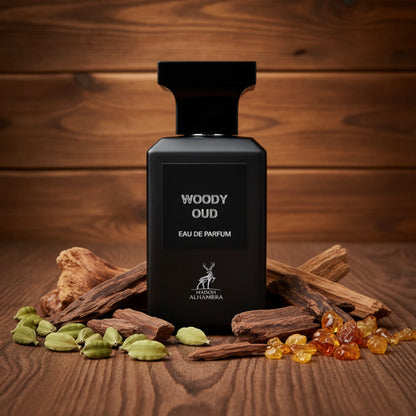 Woody Oud - Maison Alhambra - Decant Sample - Arometry.com