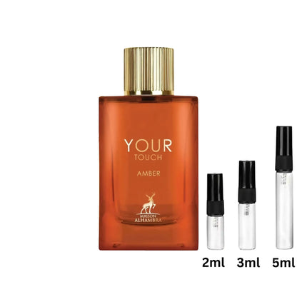 Your Touch Amber - Maison Alhambra - Probe Sample Decant 2ml, 3ml, 5ml