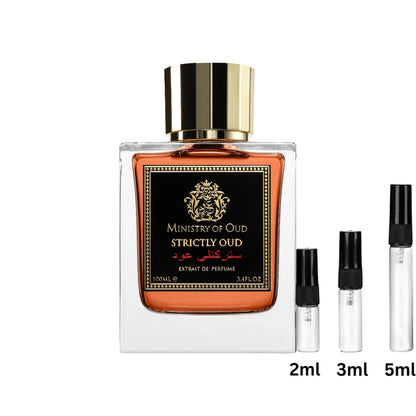 Strictly Oud - Ministry of Oud - Decant Sample Probe - 2ml, 3ml, 5ml