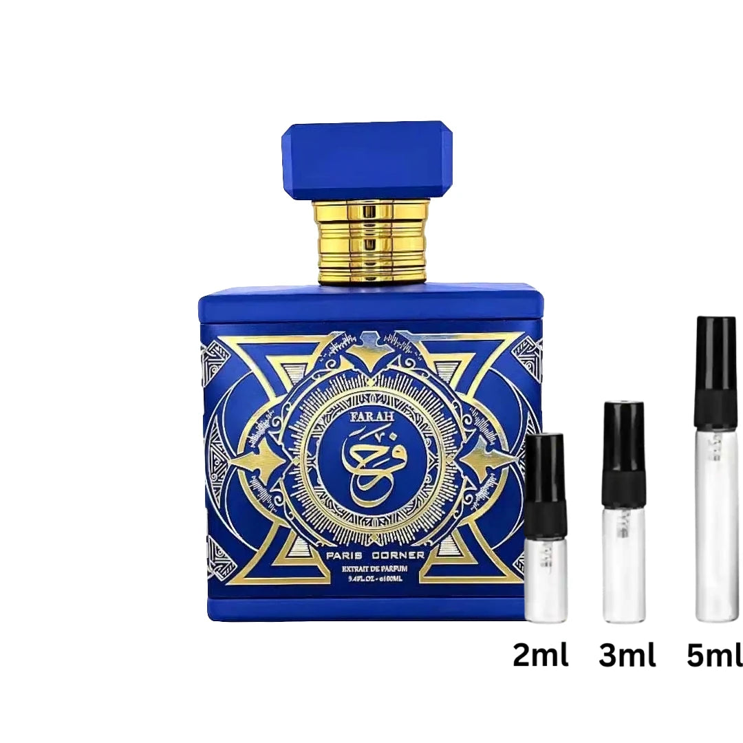 Farah - Paris Corner - Decant Sample Probe - 2ml, 3ml, 5ml