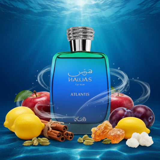 Hawas Atlantis - Rasasi - Sample Decant - Arometry.com