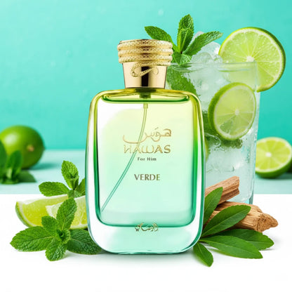 Rasasi Hawas Verde Decant Probe Arometry