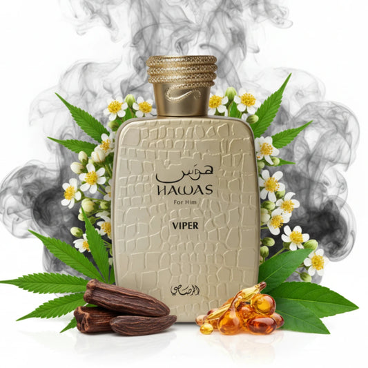Hawas Viper - Rasasi - Scent Sample Decant Arometry.com