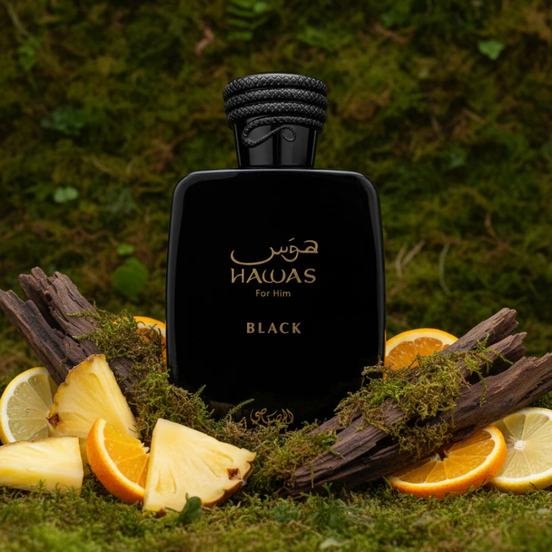 Hawas Black - Rasasi - Decant Sample - Arometry.com