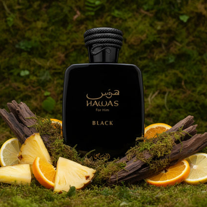 Hawas Black - Rasasi - Decant Sample - Arometry.com