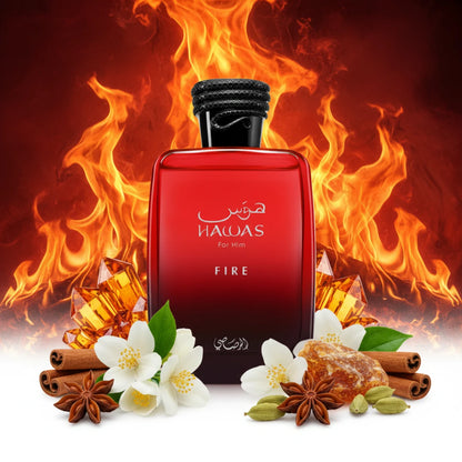 Hawas Fire - Rasasi - Decant Sample - Arometry.com