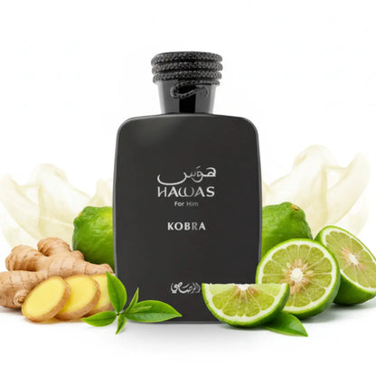 Hawas Kobra - Rasasi - Decant Sample Probe - Arometry.com