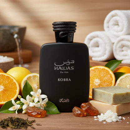 Hawas Kobra - Rasasi - Decant Sample - Arometry.com