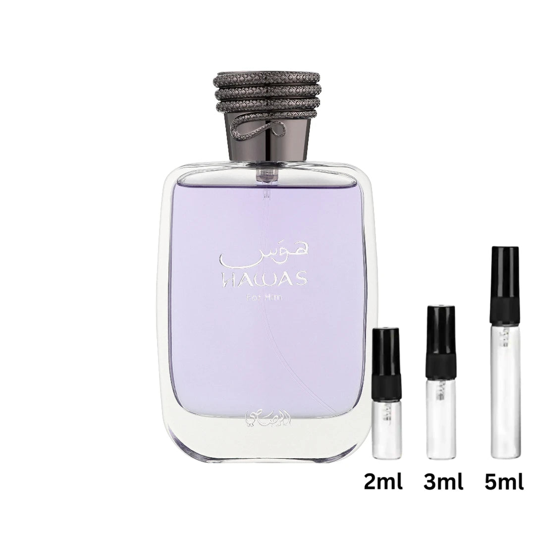 Hawas - Rasasi - Decant Sample Probe - 2ml, 3ml, 5ml