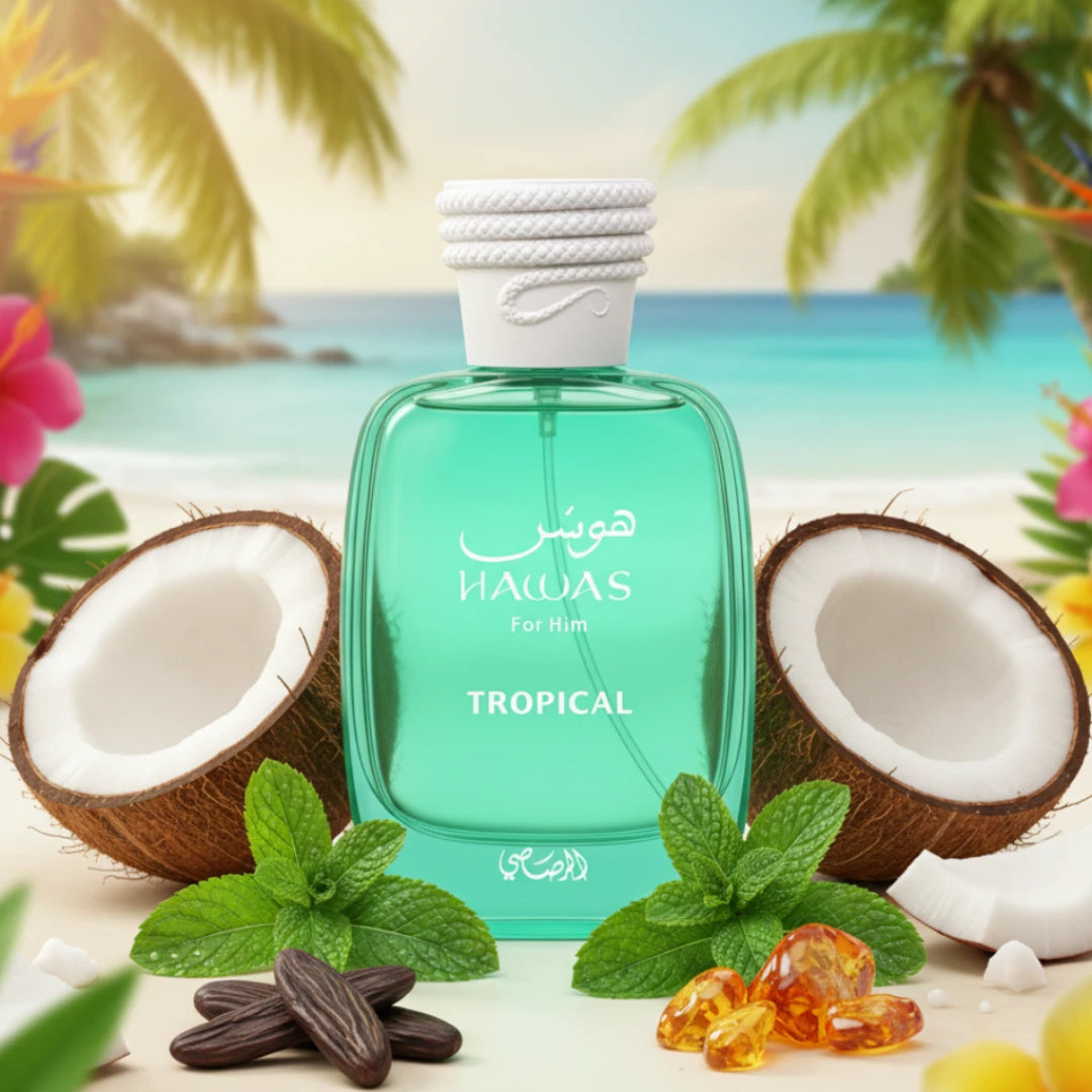 Hawas Tropical - Rasasi - Decant Sample - Arometry.com