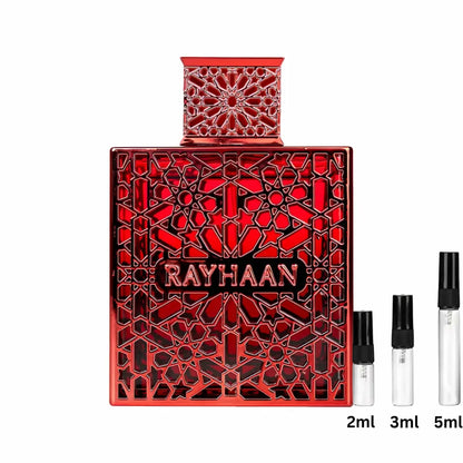 Rayhaan Crimson Sample Decant Probe 2ml, 3ml, 5ml