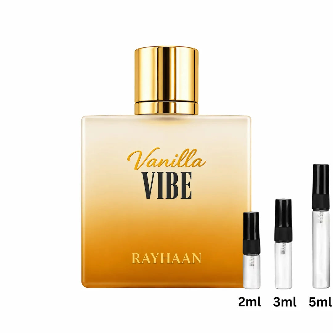 Rayhaan Vanilla Vibe Sample Decant Probe 2ml, 3ml, 5ml
