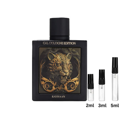 Tiger Cal Cologne Edition - Rayhaan - Probe Decant - 2ml, 3ml, 5ml