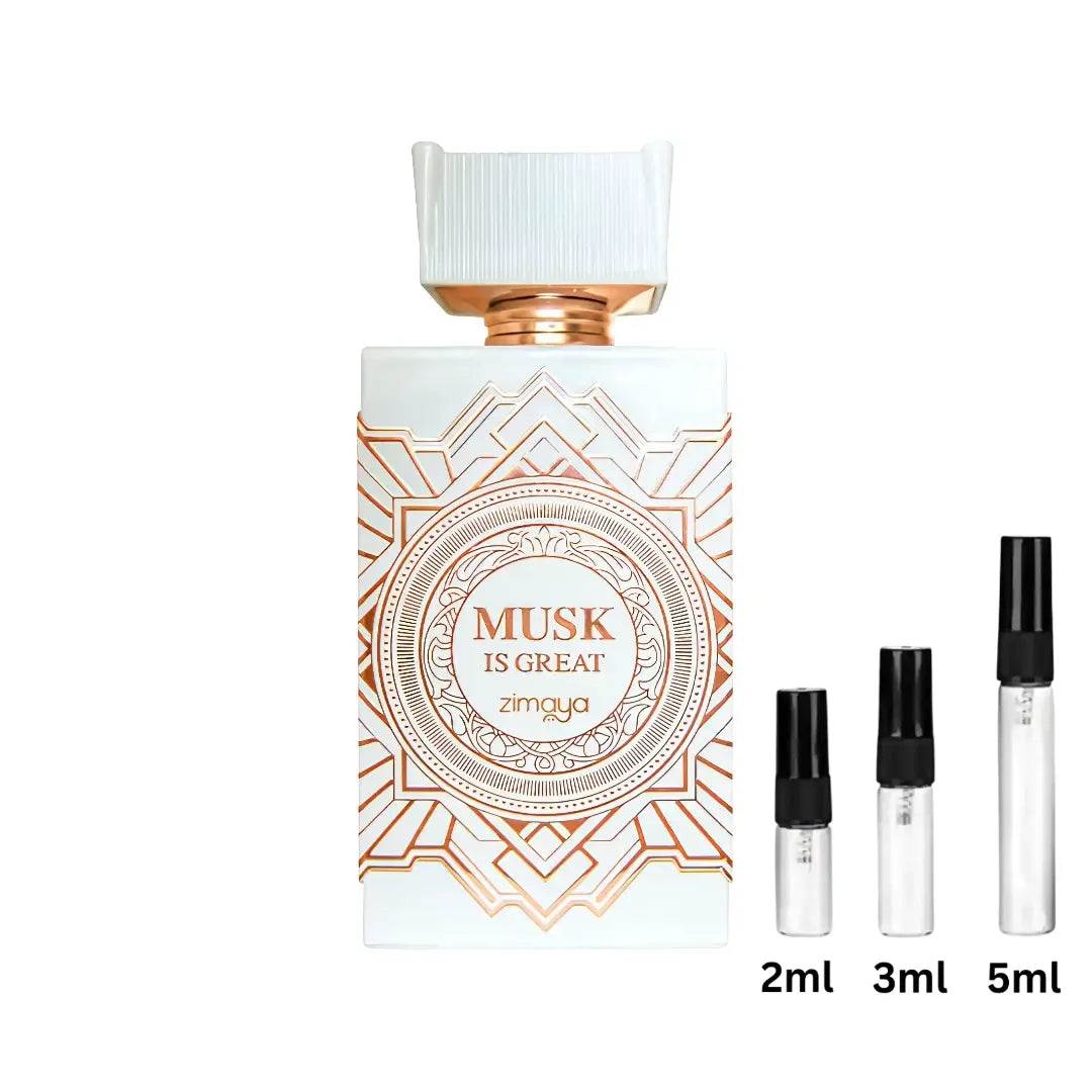 Zimaya Musk is Great Probe Sample Decant 2ml, 3ml, 5ml