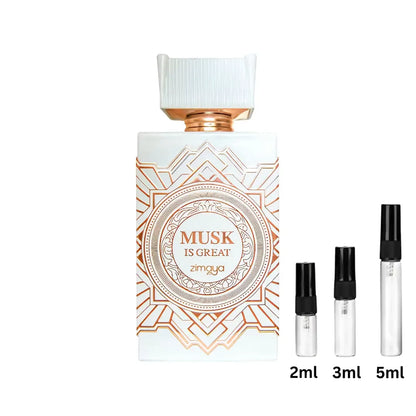 Zimaya Musk is Great Probe Sample Decant 2ml, 3ml, 5ml